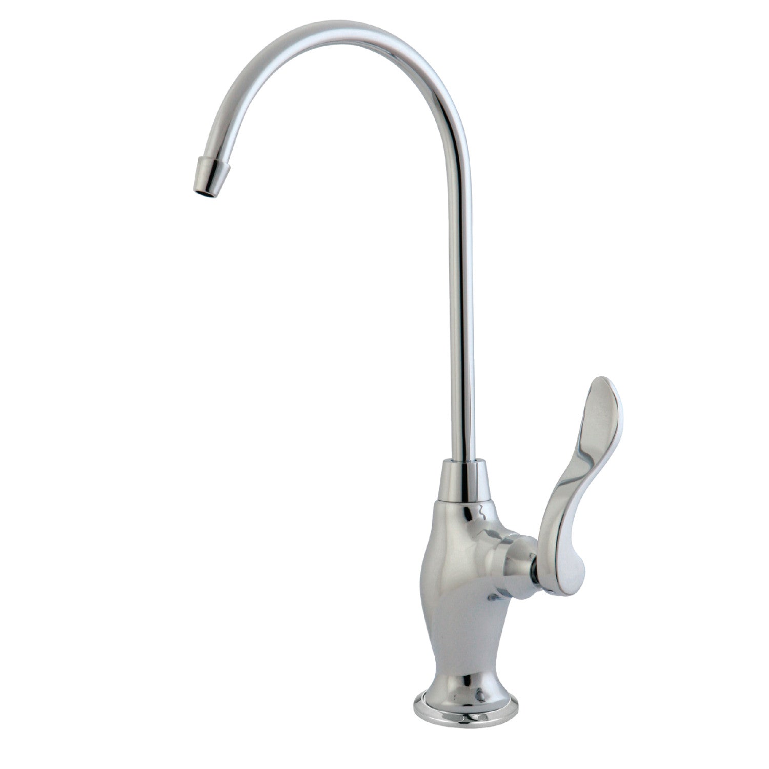 Kingston Tulare KS3191NFL - NuWave French Single-Handle 1-Hole Deck Mount Water Filtration Faucet, Polished Chrome — image 1